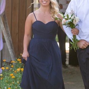 Azazie Navy Bridesmaids Dress